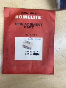 NOS Homelite Fuel Line. Part A-68053-A. - Picture 1 of 2