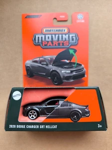 MATCHBOX MOVING PARTS MBX 2020 DODGE CHARGER SRT HELLCAT BLACK 48/54 FWD28 - Picture 1 of 1