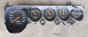 OEM 1970-74 Mopar E-Body Dash Instrument Cluster. Cuda, Challenger - Picture 1 of 7