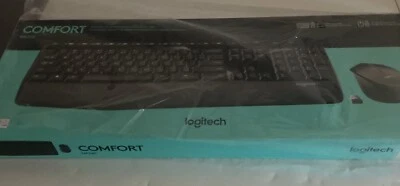 Logitech MK345 Comfort Full Size Wireless Keyboard & Mouse Combo w/Palm Rest New - Image 1 of 2