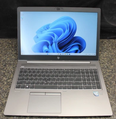 HP ZBook 15UG6 I7-8665U 256GB NvME 16GB DDR4 Win11Pro* See Description — 第 1/4 张图片