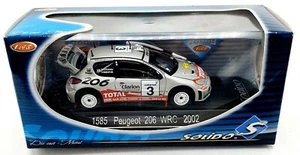 EBOND 1585 Peugeot 206 WRC - 2002 - argento - Solido - 1:43 - 0085. - Foto 1 di 1