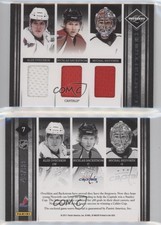 2011 Limited Trios Materials /99 Alex Ovechkin Michal Neuvirth Nicklas Backstrom