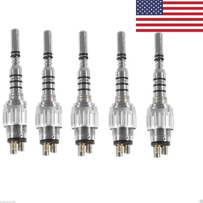 Acoplamiento rápido dental 5xDental 6H ajuste KAVO fibra óptica led pieza de mano Y6 en EE. UU. Foto 1 de 4