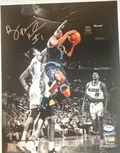 PENNY HARDAWAY SIGNED ORLANDO MAGIC AUTOGRAPHED 11X14 PHOTO HALL OF FAME PSA COA - Picture 1 of 3