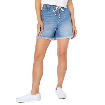 Celebrity Pink Women's Medium Wash High Rise Denim Jogger - Image 1 of 4