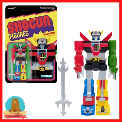 VOLTRON SHOGUN SUPER7 reaction action figure retro vintage 7 defender - Immagine 1 di 4