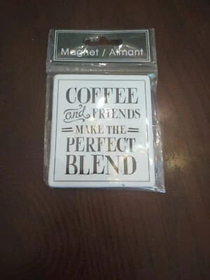 Imán "Café y amigos hacen la mezcla perfecta" Foto 1 de 4