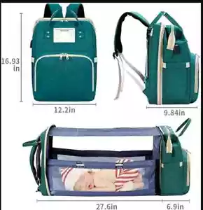 Multi Function Baby Diaper Bag Backpack with Changing station Mommy travel bag - Picture 1 of 6