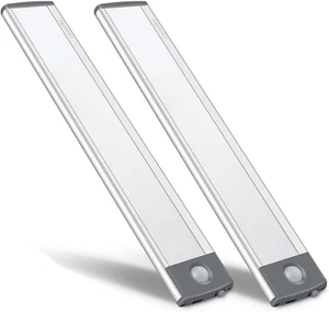 LEPOTEC 30-LED Motion Sensor Cabinet Light,Magnetic Motion Activated under Count - Picture 1 of 7