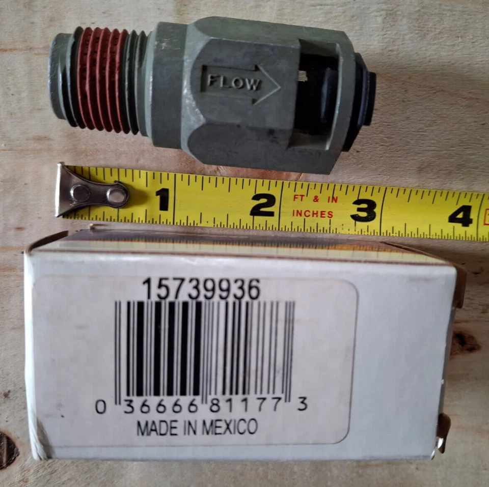 NOS Heater Hose Connector ACD 15-30900 GM 15739936 - Image 1 of 1