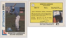 1989 Best Knoxville Blue Jays Webster Garrison #6