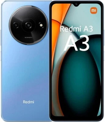 Xiaomi Redmi A3 4GB RAM 128GB MEMORIA 6.71" Dual Sim Android 14 4G USB-C BLUE - Immagine 1 di 4