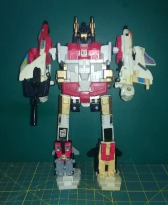Transformers G1 Superion Combiner Vintage 80 Takara Hasbro JAPAN NO REISSUE - Immagine 1 di 4