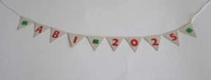 Mini Buchstaben Girlande Abi 2025 kleine Wimpel Girlande 39 cm #2 - Bild 1 von 1