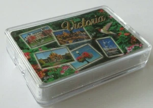 New Victoria British Columbia Canada Playing Cards In Plastic Case One Deck - Picture 1 of 8