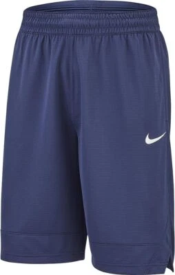 Nike Dri-Fit Dry Icon Basketball 11-Inch Shorts ALL SIZES NAVY BLUE AJ3914-410 - Image 1 of 3