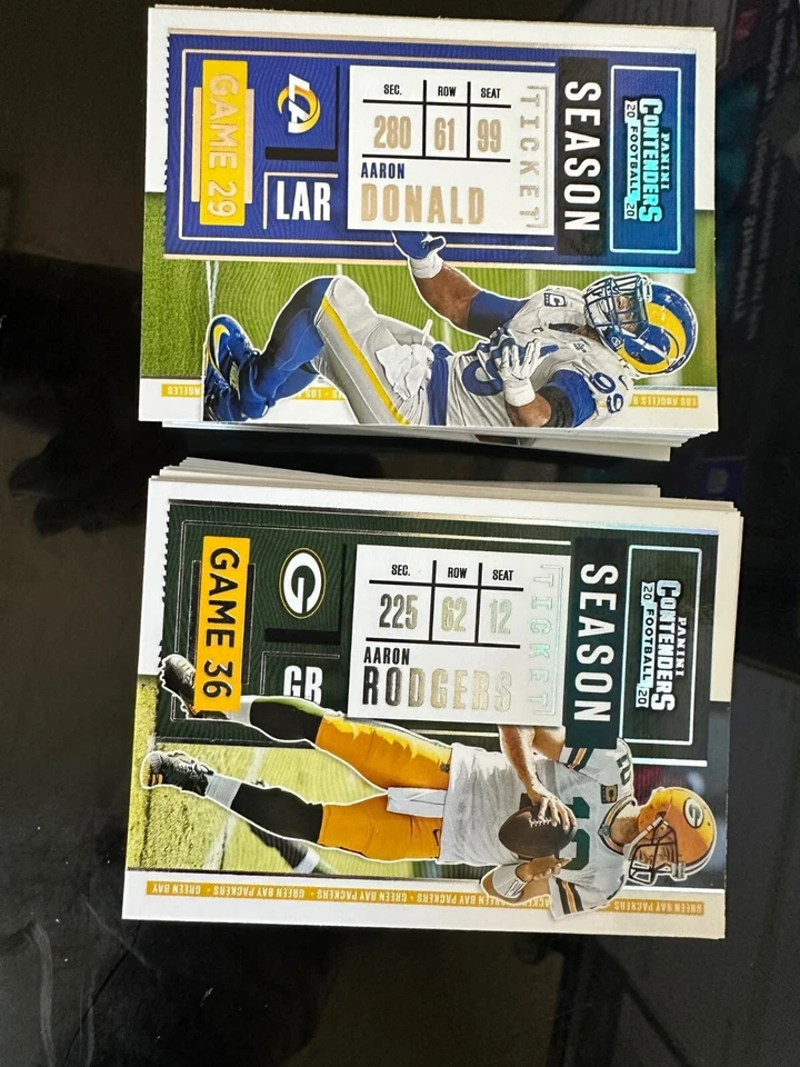 2020 Panini Contenders Football SeasonTicket Base PICK YOUR CARD 1-100 & Inserts - Image 1 of 1