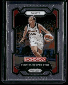 Cynthia Cooper-Dyke 2024 Panini Prizm WNBA Monopoly #50 Comets - Bild 1 von 2