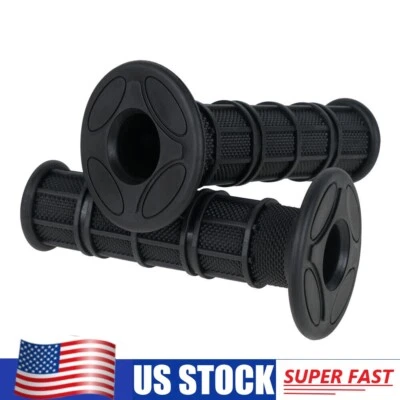 7/8 Hand Grips Handle Bar For Kawasaki KX60 KX80 KX250 KX420 KX450 KX500 - Image 1 of 4