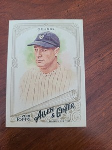 Lou Gehrig 2018 Allen & Ginter