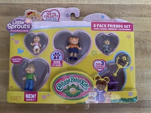 NOS.."Cabbage Patch Kids" Little Sprouts Series..8 Pack Friends Set.. - Picture 1 of 5