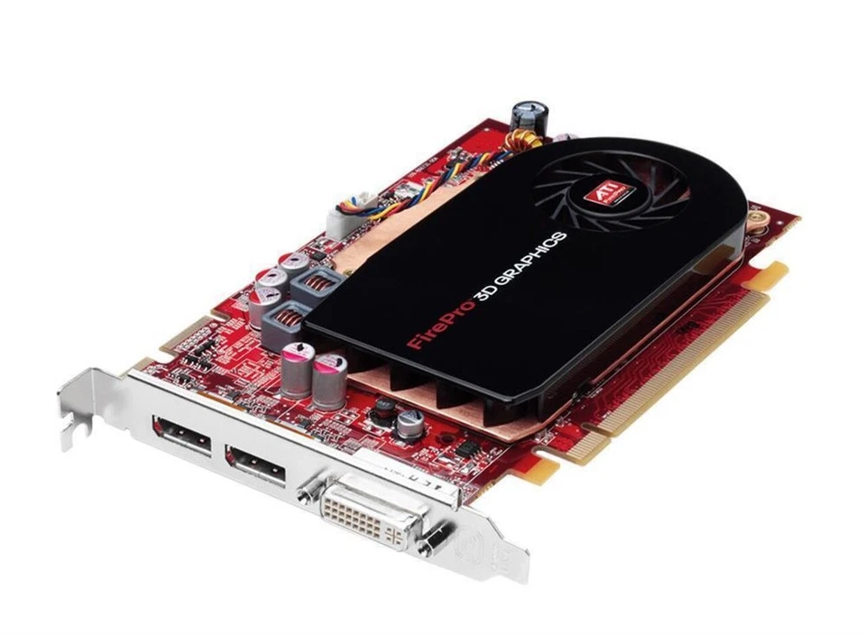 ATI FirePro V5700 HP 508280-001 519292-001 512MB PCIE DVI DUAL DP WINDOWS 7 - image 1 of 1