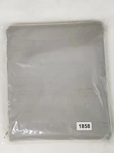 Pottery Barn Silk Dupioni Drape  50x96 Platinum Gray - Picture 1 of 4