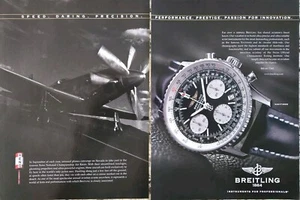 2005 - 2 PG ANUNCIO IMPRESO - ANUNCIO DE RELOJ WIDELING - RELOJ BREITLING NAVITIMER ANUNCIO PRESTIGE - Imagen 1 de 1
