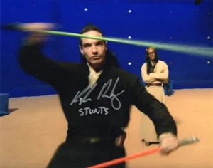 KYLE ROWLING SIGNED 8x10 FOTO JOCLAD DANVA STAR WARS CLONE WARS BECKETT BAS - Bild 1 von 2