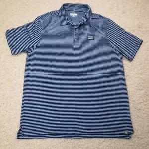 Auburn Tigers Poloshirt Herren Extra Large blau gestreift Samford Donahue Fußball - Bild 1 von 9