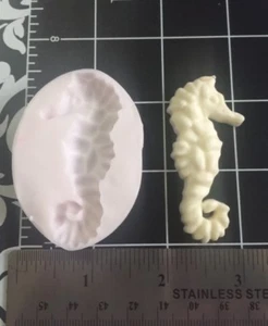 Seepferdchen Silikonform für Resin-Fondant-Basteln-Polymer Clay-Handarbeitsformen - Bild 1 von 4