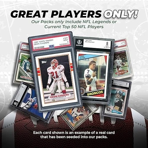NFL PSA MYSTERY PACK!!! 1 PSA Graded Card, + Rookies, Inserts, Fun Chase! - Image 1 of 1