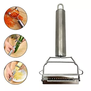 Cortadora peladora de acero inoxidable 3 en 1 multiusos para cocina de frutas y verduras T - Imagen 1 de 20