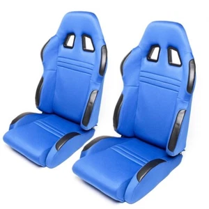 2X TA TECHNIX ASIENTO DEPORTIVO SEMI-CONCHA BIDIRECCIONAL - AZUL AJUSTABLE - Imagen 1 de 6