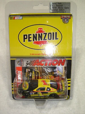 Chevrolet Monte Carlo 1998 Action edición limitada 1/64 Steve Park #1 Pennzoil Foto 1 de 4