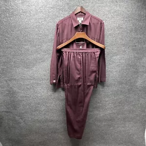 Juego de pantalones deportivos Selen para mujer talla púrpura pequeña grande lino vintage - Imagen 1 de 17