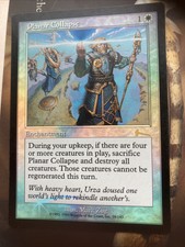 Planar Collapse -- MTG  FOIL- Urza's Legacy - Purchased as LP. See Pics!