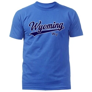 State of Wyoming Swoosh WY Grafik T-Shirt - Bild 1 von 17