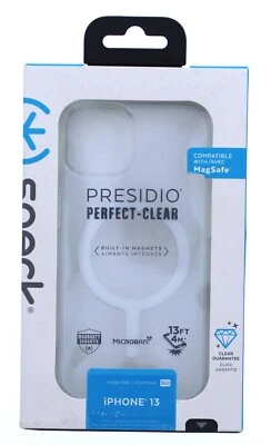 Funda de teléfono Speck Presidio transparente perfecta para iPhone 13 Foto 1 de 2