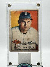 1952 Topps #66 Preacher Roe G/VG Condition Dodgers