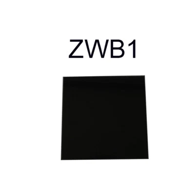 312nm ZWB1 UG11 U-340 50*50*2.0mm UV Pass Filters Ultraviolet Optical Glass - Image 1 of 2