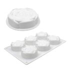 Cake Mousse Mold Grade Silicone Forms for Baking 1 / 6 Cavity Cake Mold