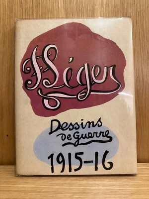 Rare First Edition Fernand Léger, Dessins de Guerre (Drawings of War), 1915-1916 - Image 1 of 4