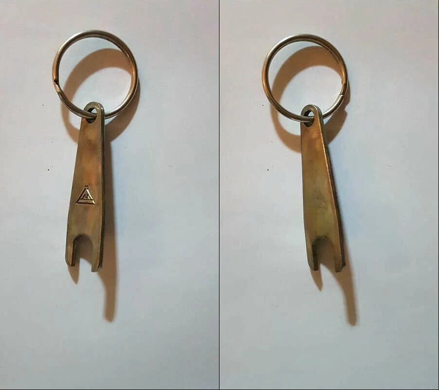 porte-clés clef, métal, à définir (pc) - Photo 1/1