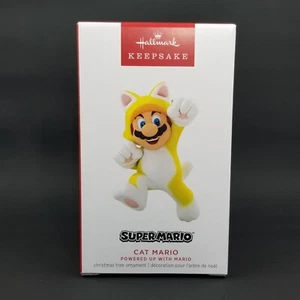 Hallmark Keepsake - Super Mario Cat Mario 2023 - NEW IN BOX - Picture 1 of 5