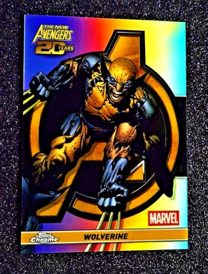 2025 Topps Chrome Marvel Wolverine The New Avengers 20 Years AV-7 MINT 💥💥 - Image 1 of 4