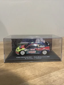 Miniature Altaya Ford Focus RS WRC Hirvonen Lehtinen Rally Monte-Carlo 2008 1/43 - Picture 1 of 7