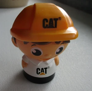 LEGO CAT Crew Worker Boy Driver Work Figure Mega Bloks Toy Figure Caterpillar - Picture 1 of 6
