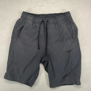Nike Shorts Grey Size M Active Sweat Drawstring Adult Mens Casual Sports - Picture 1 of 12